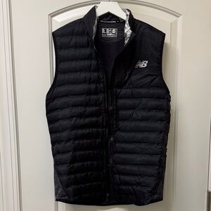 New Balance Black Quilted Vest